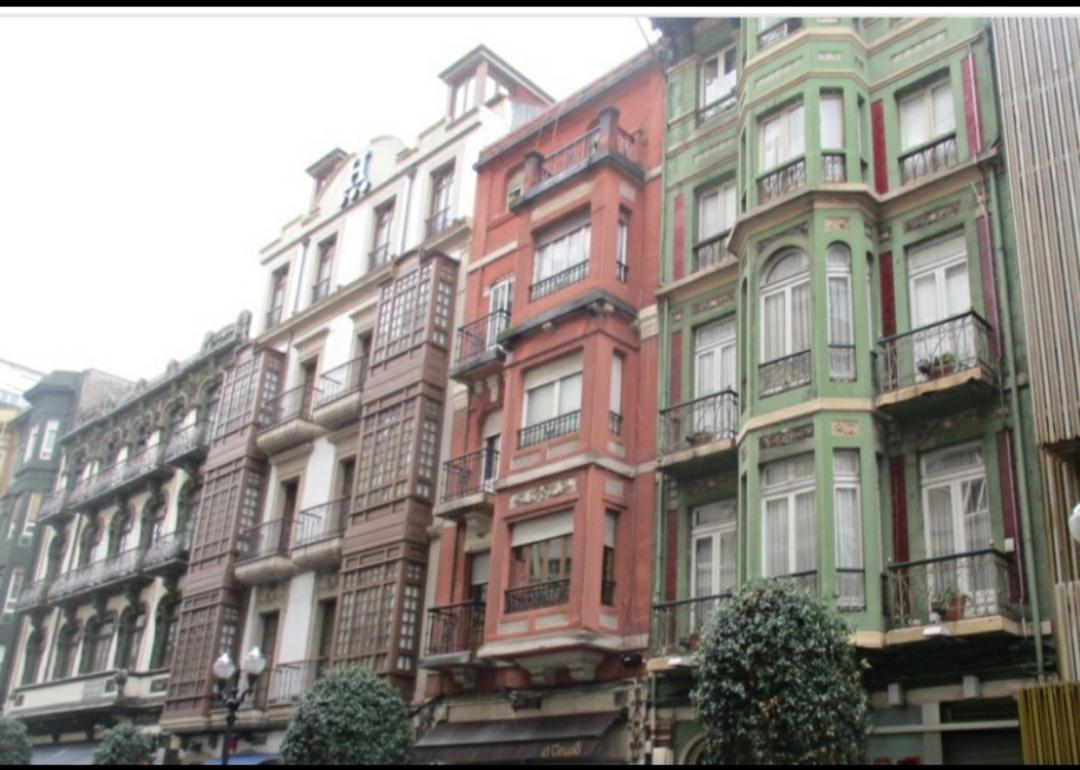 82m² 2 slaapkamer, 2 privé badkamer Appartement in Centro Gijón Buitenkant foto
