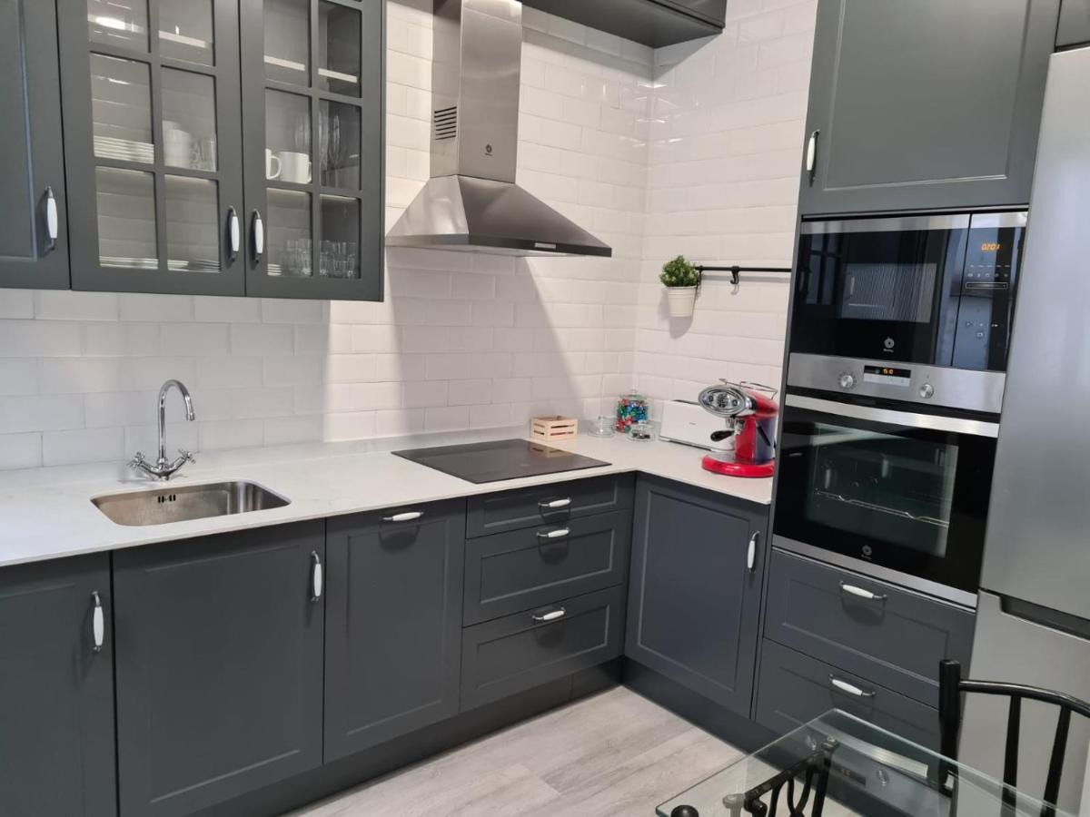82m² 2 slaapkamer, 2 privé badkamer Appartement in Centro Gijón Buitenkant foto
